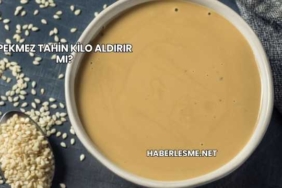 Pekmez Tahin Kilo Aldırır mı?