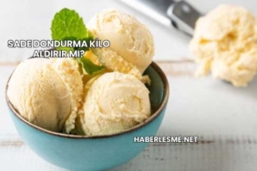 Sade Dondurma Kilo Aldırır mı?