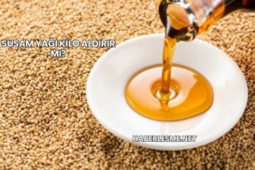 Susam Yağı Kilo Aldırır mı?